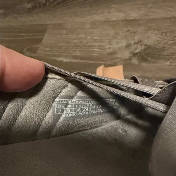 Vionic Claire Gray Mules - Picture 5 of 7